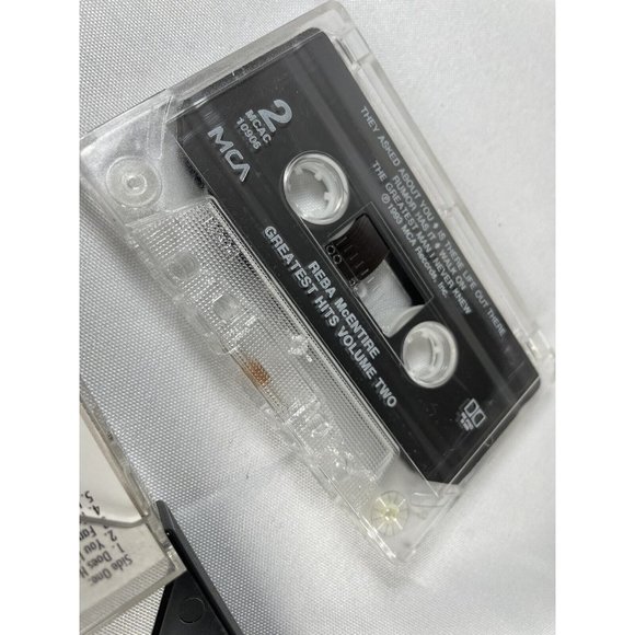Reba McEntire Greatest Hits Volume Two Music Cassette TESTED & WORKS MCA - Picture 7 of 8